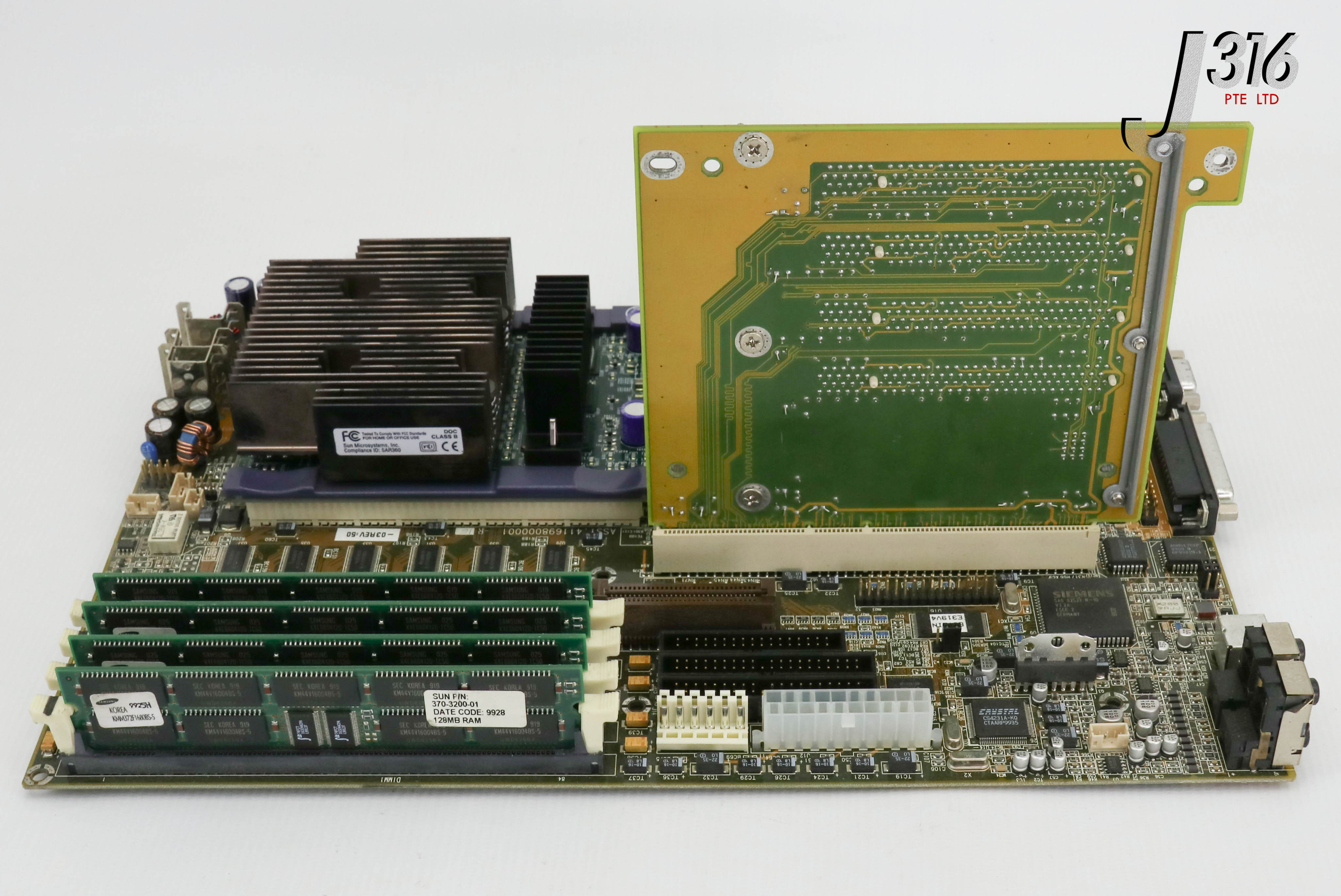 サンプル 21889 SUN MICROSYSS PCB MOTHERBD 370-3798-01 W/ PWA-EINSTEIN